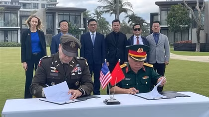 Trao trả hài cốt quân nhân Mỹ mất tích trong chiến tranh