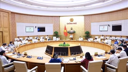 Thủ tướng chủ trì phiên họp Chính phủ xây dựng pháp luật tháng 8