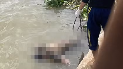 Phát hiện thi thể đang phân hủy trôi trên sông Hậu