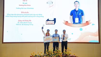 Sinh viên Phenikaa tỏa sáng rực rỡ tại Euréka 2024