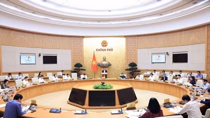 Thủ tướng chủ trì Phiên họp Chính phủ chuyên đề xây dựng pháp luật tháng 4