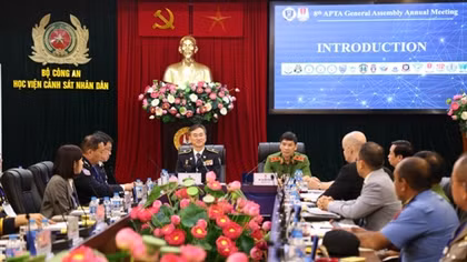 Thúc đẩy hợp tác đa phương giữa các cơ sở đào tạo Cảnh sát châu Á