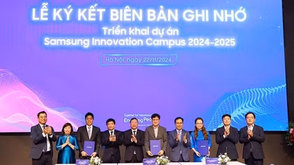 Tạo cơ hội cho 6.600 học sinh, sinh viên được đào tạo và phát triển năng lực công nghệ cao