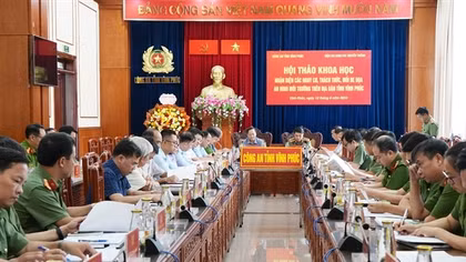 Nhận diện nguy cơ, thách thức, mối đe dọa an ninh môi trường trên địa bàn tỉnh Vĩnh Phúc