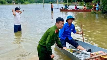Hơn 230 hộ dân ở huyện Thạch Thành bị ngập lụt