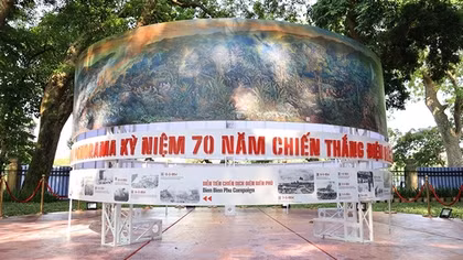 Triển lãm tương tác tranh Panorama kỷ niệm 70 năm chiến thắng Điện Biên Phủ