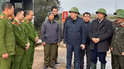Bảo đảm ANTT quá trình cưỡng chế thu hồi đất tại Cồn Xanh