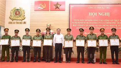 Người dân Bạc Liêu cung cấp hàng vạn nguồn tin giá trị