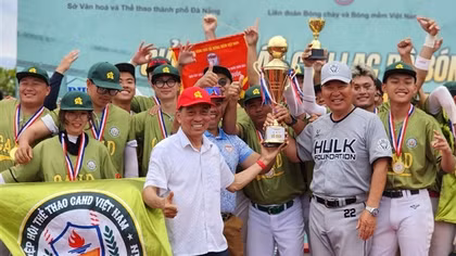 Đội bóng chày CAND vô địch Cúp bóng chày các câu lạc bộ toàn quốc 2024
