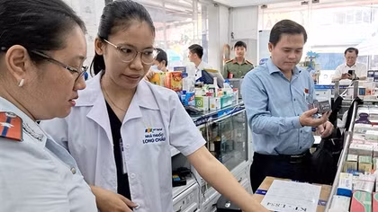 Kiểm tra đột xuất, 100% cơ sở kinh doanh thuốc đều có sai phạm