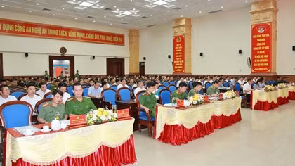 Công an Nghệ An triển khai Luật lực lượng tham gia bảo vệ ANTT ở cơ sở