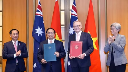 Nâng cấp quan hệ Việt Nam- Australia lên Đối tác Chiến lược Toàn diện