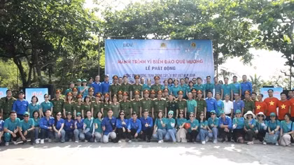 Chung tay bảo vệ môi trường và chia sẻ khó khăn với huyện đảo Bạch Long Vĩ