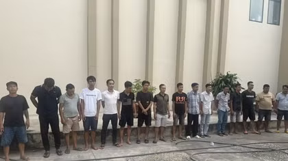 Phá sòng bạc di động có cảnh giới do Hải “ke” cầm đầu
