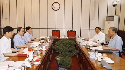 Tổng Bí thư, Chủ tịch nước Tô Lâm chủ trì phiên họp thường kỳ lãnh đạo chủ chốt