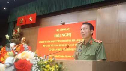 Sơ kết 5 năm thực tiễn thi hành Bộ luật Hình sự, Bộ luật Tố tụng hình sự và Luật Tổ chức cơ quan điều tra hình sự