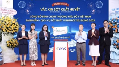 Chính thức có vaccine sốt xuất huyết: Tiêm đầu tiên tại VNVC