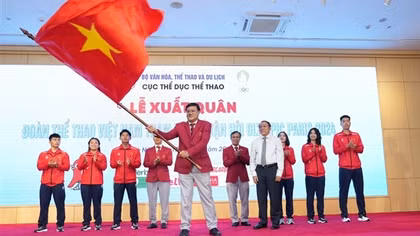 Đoàn Thể thao Việt Nam xuất quân tham dự Olympic Paris 2024
