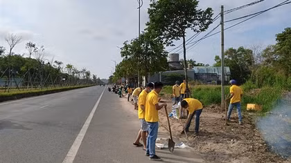 Hưởng ứng “Ngày xanh Phú Quốc” đầu tiên 2024 tại An Thới