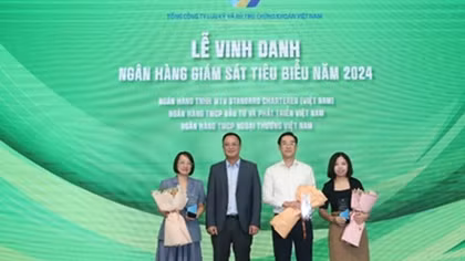 BIDV nhận giải thưởng “Ngân hàng Giám sát tiêu biểu”