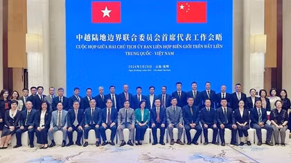 Việt Nam -Trung Quốc phối hợp triển khai hiệu quả ba văn kiện pháp lý về biên giới