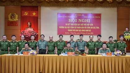 Trường Đại học CSND với Công an 6 tỉnh, thành quan hệ phối hợp ngày càng hiệu quả