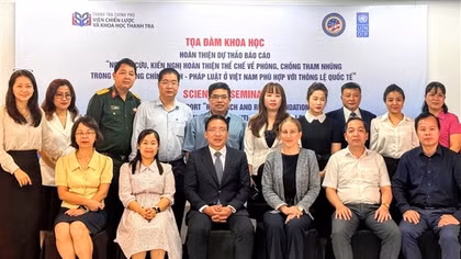 Nhận diện nguy cơ tham nhũng trong xây dựng chính sách, pháp luật tại Việt Nam