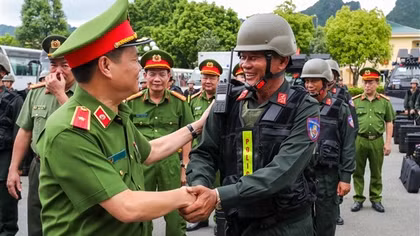 Nâng cao khả năng tác chiến phòng, chống khủng bố của lực lượng Cảnh sát đặc nhiệm