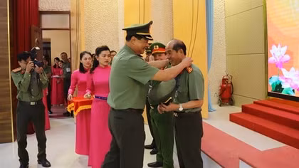 Công an Lâm Đồng nhất toàn đoàn Đại hội khỏe "Vì An ninh Tổ quốc"
