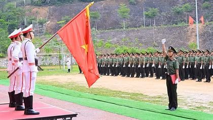 Bế giảng khóa huấn luyện công dân thực hiện nghĩa vụ tham gia CAND năm 2024