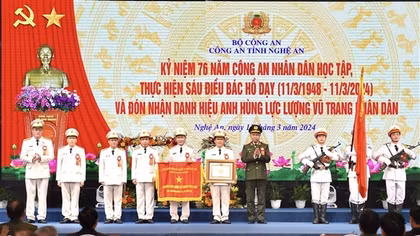Công an Nghệ An làm theo lời Bác