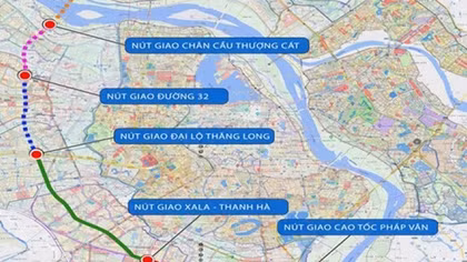 Hà Nội sẽ xây nút giao Vành đai 3,5 với cao tốc Pháp Vân - Cầu Giẽ