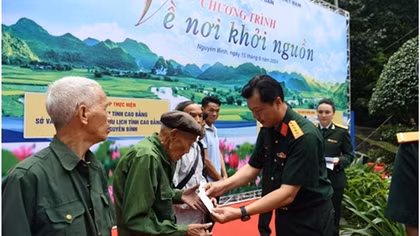 Tiếp nối hành trình tri ân các anh hùng dân tộc, khẳng định niềm tự hào của đất nước