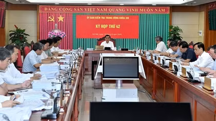 UBKT Trung ương kỷ luật, đề nghị kỷ luật một số tổ chức đảng và cá nhân