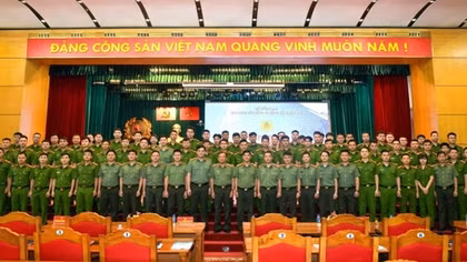 Khai mạc lớp tập huấn nghiệp vụ công tác thanh niên trong CAND