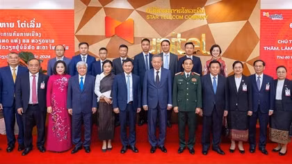 Thương hiệu Viettel tại Lào là hình mẫu cho hợp tác kinh tế giữa hai nước