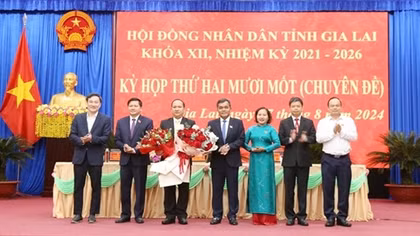 Đồng chí Rah Lan Chung được bầu làm Chủ tịch UBND tỉnh Gia Lai