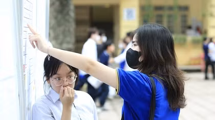 Trường đại học có thể công bố điểm chuẩn trúng tuyển từ chiều tối 17/8