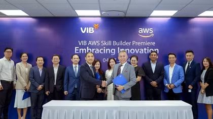 Ngân hàng đầu tiên của Việt Nam triển khai AWS Skill Builder, nâng cao năng lực điện toán đám mây