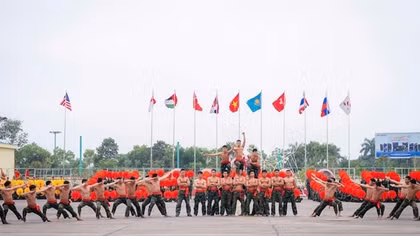 Sẵn sàng cho lễ khai mạc Triển lãm Quốc phòng Quốc tế Việt Nam 2024