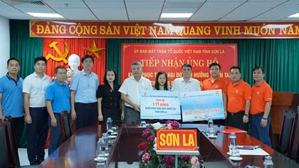 Petrovietnam chia sẻ, hỗ trợ người dân Sơn La và Điện Biên khắc phục hậu quả mưa lũ
