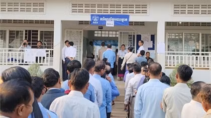 Bầu cử Thượng viện Campuchia khóa V diễn ra thuận lợi