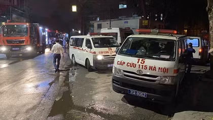 Cháy nhà 5 tầng ở Hà Nội, 14 người thiệt mạng