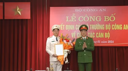 Giám đốc Công an tỉnh Nam Định giữ chức vụ Chánh Văn phòng Cơ quan CSĐT Bộ Công an