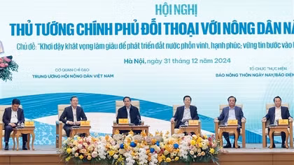 Thủ tướng Chính phủ đối thoại với nông dân: Thể chế, chính sách vẫn là điểm nghẽn cần phải đột phá