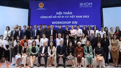 Công bố hồ sơ di cư Việt Nam 2023