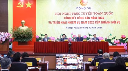 Bộ Nội vụ đã cơ bản hoàn thành đề án liên quan đến sắp xếp, tinh gọn bộ máy