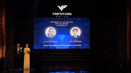 Hai Chủ nhân Giải thưởng VinFuture nhận giải Nobel Hóa học 2024