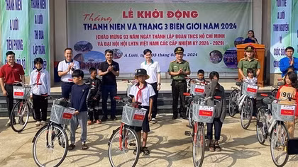 Nhiều công trình ý nghĩa của tuổi trẻ Công an Thừa Thiên Huế ở vùng biên giới