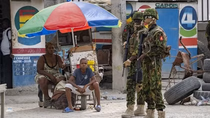 Bạo lực băng đảng ở Haiti